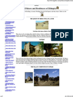Imperial Palaces and Residences of Ethiopia