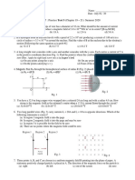 Physics 007: Practice Test 3 (Chapter 19 - 21) : Summer 2020