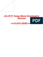 Life of Pi Telugu Movie Download in Utorrent