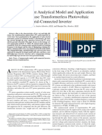 Leakage Current Analytical Model and Application in Single-Phase Transformerless Photovoltaic Grid-Connected Inverter