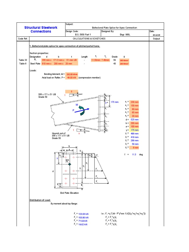 Structural Steelwork Connections | PDF | Mechanical Engineering ...