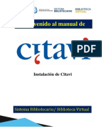 Manual para La Instalación de Citavi