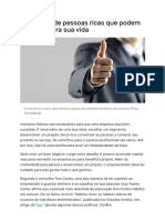 10 Hábitos de Pessoas Ricas Que Podem Ser Úteis para Sua Vida - Pequenas Empresas Grandes Negócios - Dia A Dia PDF