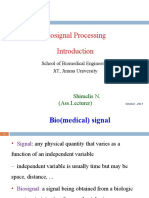 1 .Intro of Biosignal Processing