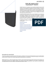 Arris TG1672G User Manual Spanish PDF