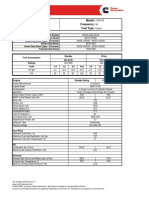 Generator Set Data Sheet: Model: Frequency: Fuel Type