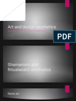Art and Design Aesthetics: (Assignment Submit To - Jaideep S. Rajpurohit Sir)