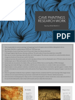 Cave Paintings Research Work: Saumya Shah Batch-3
