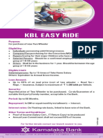 KBL Easy Ride: Karnataka Bank