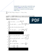 Formulas Sumatoria