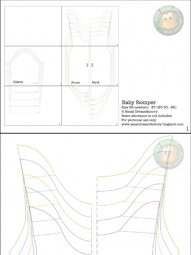Patrones Ropa Bebe PDF | PDF