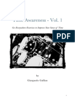 Time Awareness Vol 1 Go Everywhere Exercises To Improve Your Sense of Time PDF