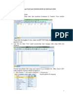 Uji Normalitas Dan Uji Homogenitas SPSS