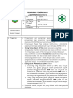 Sop PKM BT - Pelaporan Pemeriksaan Laboratorium Covid-19