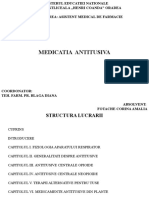 Medicatia Antitusiva