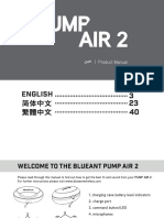 BlueAnt PumpAir2 Product Manual