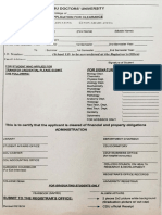 CDU College Clearance Form PDF