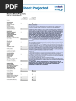 Balance Sheet (Projected) : Enter Your Company Name Here