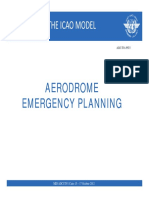 The Icao Model: Aerodrome Emergency Planning Aerodrome Emergency Planning