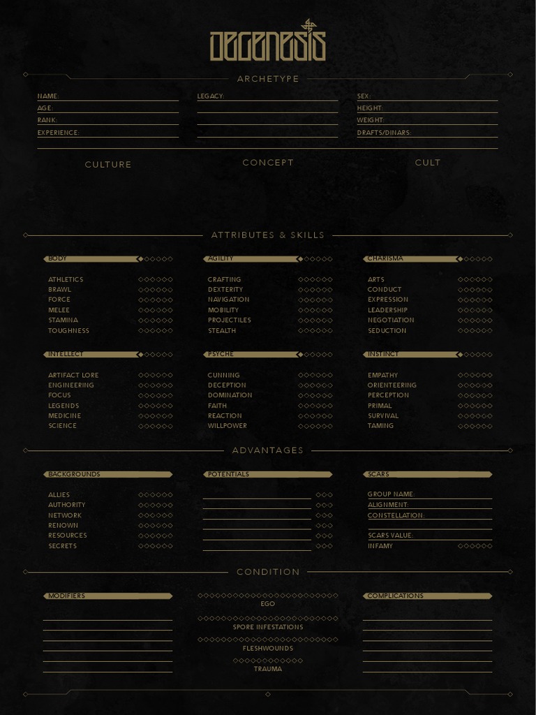 Archetype Concept and Attributes Guide | PDF | Leisure | Sports