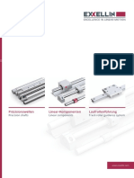 Exxellin Precision-Shafts Linear-Components and Track Roller Guidance Systems