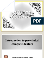 1) Introduction To Pre Clinical Complete Denture PDF