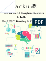 List of The 18 Biosphere Reserves: in India For UPSC, Banking & SSC Exams