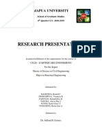 Research Presentations: Apua University