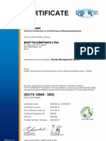 ISO TS 16949 - BASF Poliuretanos