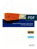 Manual de Matenimiento y Operaciones de PDF