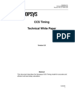 CCS Timing. Technical White Paper