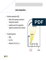 AR-Coatings by Resistive Evaporation