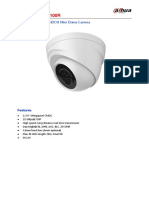 DH-HAC-HDW1100R: 1megapixel 720P IR HDCVI Mini Dome Camera