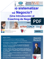 Como Sistematizar Su Negocio Action - Coach - Ibc