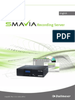 MF SMAVIA Recording Server 100 en PDF