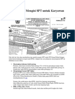 Cara Mudah Mengisi SPT Untuk Karyawan Dan PNS PDF