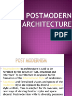 Post Modern Architecture