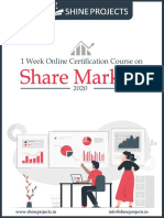 Share Markets: 1 Week Online Certi Cation Course On