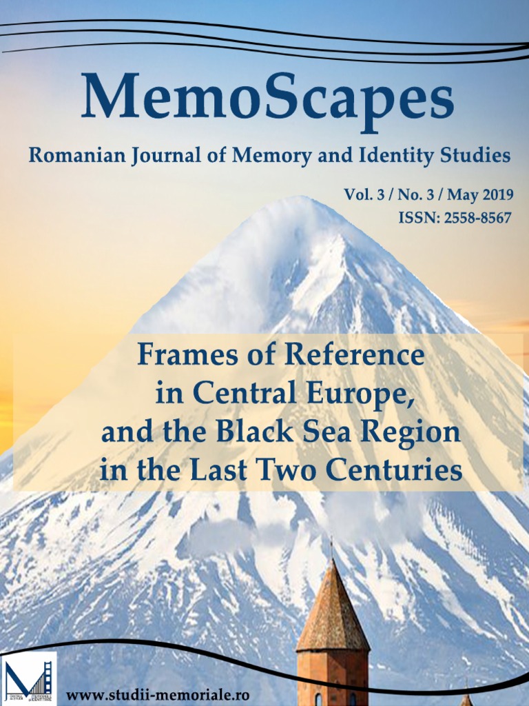 Memoscapes Romanian Journal Of Memory And Identity Studies N3 V 3 19 Pdf Georgia Country