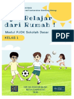 PJJ PJOK Modul Kelas 1-6 Pertemuan 1-4