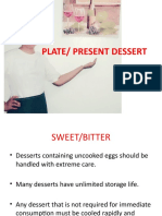Dessert Plating