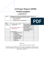 Detailed Project Report Template for Passion Fruit Cultivation