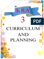 Curriculum AND Planning