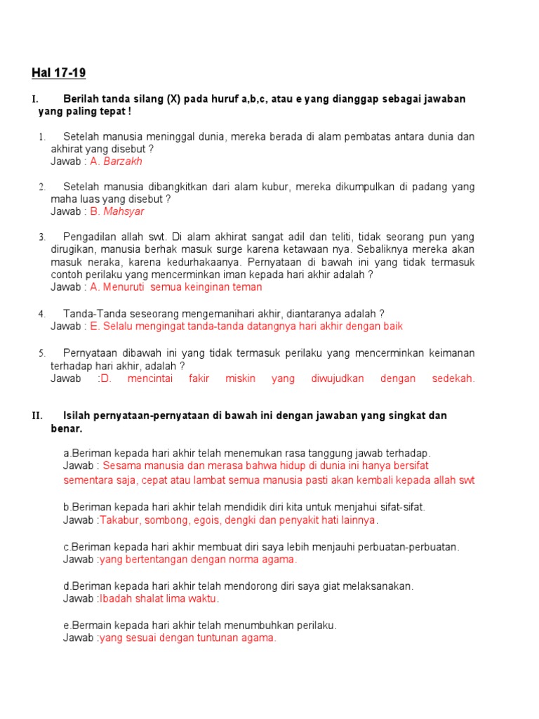 Jelaskan tahapan tahapan peristiwa yang dialami manusia sebagai proses menuju alam akhirat