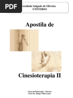 FISIOTERAPIA - APOSTILA DE CINESIOTERAPIA II