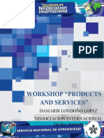 Evidencia 2 Workshop Products and Services