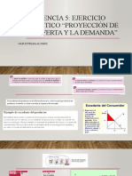 Evidencia 5 Ejercicio Práctico Proyección de la oferta y la demanda