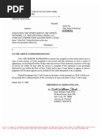 Roenick Lawsuit PDF