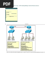 CCNP Module 4 Test-Building Multilayer Switched Networks