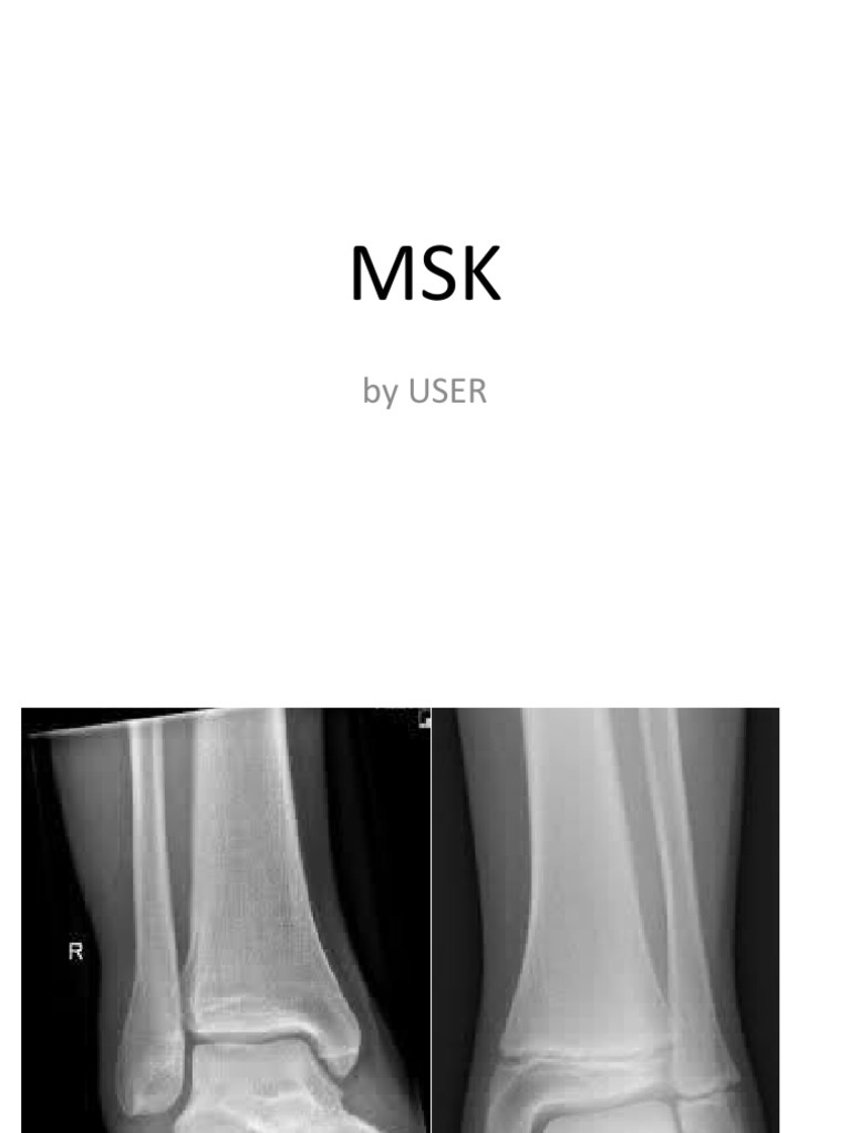 MSK Clinical History Overview | PDF
